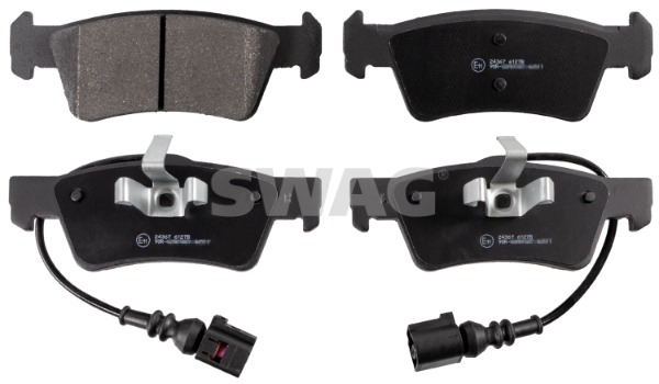 set placute frana,frana disc 30 91 6669 SWAG